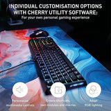 CHERRY XTRFY MX 3.1 Mechanical Wired Gaming Keyboard | New MX2A Switches (Black, MX2A Silent Red)
