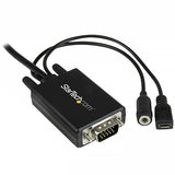 StarTech.com 10 ft 3m DisplayPort to VGA Adapter Cable with Audio - DP to VGA Converter - 1920x1200 (DP2VGAAMM3M)