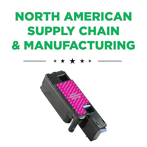 CIG 200654 Remanufactured Magenta High Yield Toner Cartridge for Dell 1250