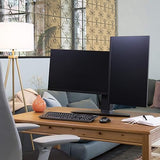 Ergotron – Neo-Flex Dual Monitor Stand for Desk, Double VESA Mount – for 2 Monitors Up to 24 Inches – Black