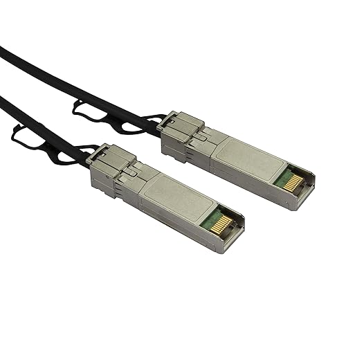 StarTech.com Cisco SFP-H10GB-CU2-5M Compatible 2.5m 10G SFP+ to SFP+ Direct Attach Cable Twinax - 10GbE SFP+ Copper DAC 10Gbps Low Power Passive Transceiver Module DAC Firepower ASR9000 (SFPH10GBCU25)