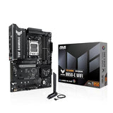 ASUS TUF GAMING B850-E WIFI AMD AM5 B850 ATX motherboard, DDR5, PCIe 5.0 Ready, M.2 slots x3, Wi-Fi 6E, 2.5Gb Ethernet, DisplayPort, HDMI,USB 20Gbps Type-C, USB 10Gbps Type-C, BIOS FlashBack, AuraSync