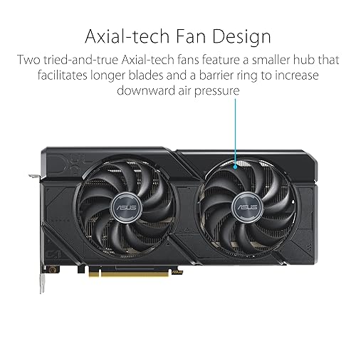 ASUS Dual RX7800XT O16G GDDR6X (PCIe 4.0, 12GB GDDR6X, HDMI 2.1, DisplayPort 2.1)