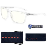 Gunnar Unisex's Clear Eyeglass Cases GUNNAR Focus Crystal/Clear Lens