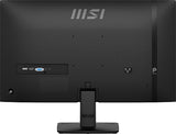 MSI PRO MP275 E2 27-inch IPS 1920 x 1080 (FHD) Gaming Office Monitor, 120Hz, Free-Synch, HDMI, DisplayPort, VGA Port, VESA Mountable, Tilt, Speaker, 4-Side Slim Bezel 1ms, Black
