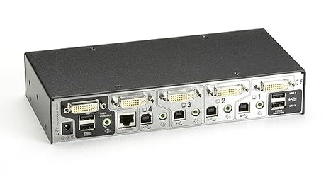 BlackBox KV2004A 4 PRT Dual Link KVM DVI USB Fd