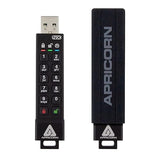 Apricorn Aegis Secure Key 3 NX 128GB 256-Bit Encrypted FIPS 140-2 Level 3 Validated Secure USB 3.0 Flash Drive, ASK3-NX-128GB