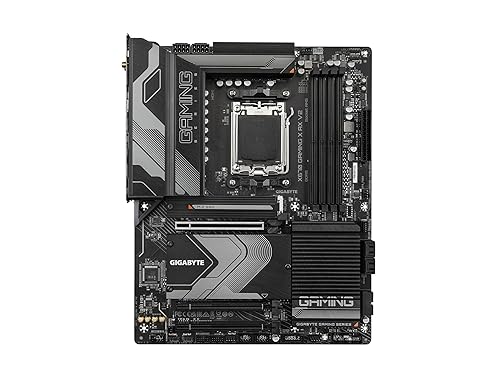 GIGABYTE X670 Gaming X AX V2 (AM5/ LGA 1718/ AMD/ X670/ ATX/ 5-Year Warranty/ DDR5/ PCIe 4.0 M.2/ PCIe 5.0/ USB 3.2 Gen1x2 Type-C/Wi-Fi 6E/ 2.5GbE LAN/Q-Flash Plus/PCIe EZ-Latch/Motherboard)