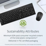 Kensington KM150 EQ Wireless Desktop Set, Wireless Keyboard & Mouse (K75562NA)