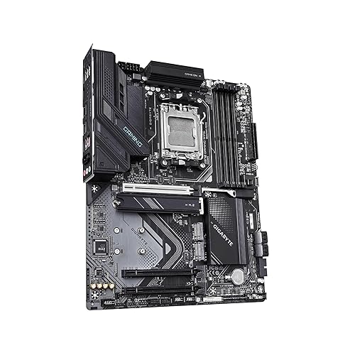 GIGABYTE X870 Gaming WIFI6 AM5 LGA 1718, ATX, DDR5, 3X M.2, PCIe 5.0, USB4, WiFi 6, 2.5GbE LAN, EZ-Latch, 5-Year Warranty