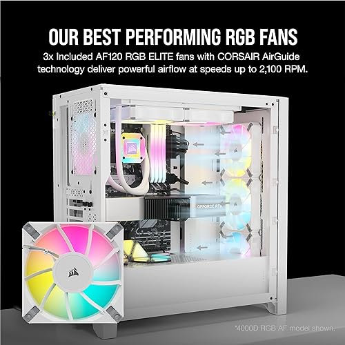 Corsair iCUE 5000D RGB Airflow Mid-Tower Case - 3X AF120 RGB Elite Fans -  iCUE Lighting Node PRO Controller - High-Airflow Design - CORSAIR  RapidRoute