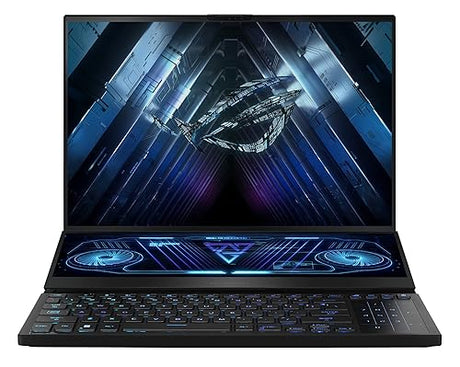 ASUS ROG Zephyrus Duo 16 (2023) Gaming Laptop, 16” Mini LED 240Hz/3ms, QHD+ 16:10 Display, 100% DCI-P3, NVIDIA GeForce RTX 4090, AMD Ryzen 9 7945HX, 32GB DDR5, 2TB SSD, Windows 11 Pro, GX650PY-XS97 NVIDIA® GeForce Dedicated