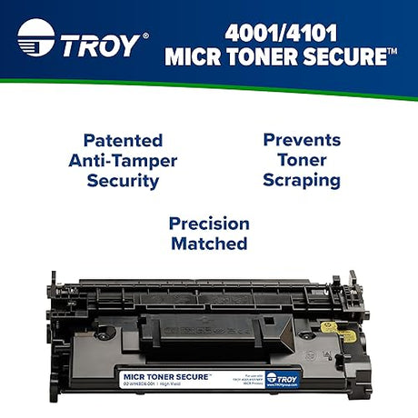 Troy High Yield Secure MICR Toner Cartridge (9,500 Yield)