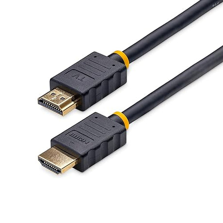 StarTech.com 5m (15 ft) Active High Speed HDMI Cable - Ultra HD 4k x 2k HDMI Cable - HDMI to HDMI M/M - 1080p - Audio Video Gold-Plated (HDMM5MA) 15 ft / 5 m