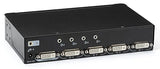 DVI-D Splitter with Audio and HDCP, 1 x 4