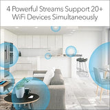 NETGEAR AX1800 WiFi 6 Mesh Extender, WiFi Repeater, Tri-Band, Ethernet Connector