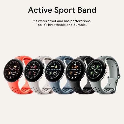 Google Pixel Watch 2 Sport Band - Large - Black