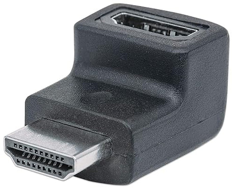 Manhattan ICI353502 353502 HDMI(R) A-Female to A-Male Adapter (90deg Downward Angle)