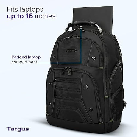 Targus 15-16” Drifter Essentials Backpack (TBB63805GL), Classic, One Size, Regular