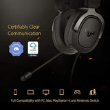 ASUS TUF H3 Gaming Headset H3 – Discord, TeamSpeak Certified |7.1 Surround Sound | Gaming Headphones with Boom Microphone for PC, PlayStation 4, Nintendo Switch, Xbox One, Mobile Devices