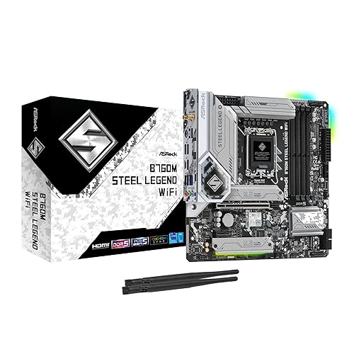 ASRock B760M Steel Legend WiFi Motherboard