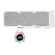 Lian Li Hydroshift II 360 Liquid CPU Cooler - Flexible Slide-Tube Clamp Coolant Pathway - 2.1” IPS LCD Screen - 3 Control Mode - Fits Most PC Fans - LGA 1851/1700, AMD AM5/AM4 - Black (HS2LCD36W)