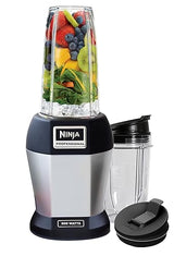 Ninja BL450C, Nutri Pro Personal Blender For Juices, Shakes & Smoothies, 18 and 24 Oz cups, Black/Silver, 900W (Canadian Version)