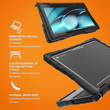 Gumdrop Droptech Hard Shell Laptop Case ONLY Compatible with Dell Chromebook 3120 | 3110 | 3100 (2-in-1) 11.6 inch Rugged Plus Drop Tested Reliable Computer Protection for Kids Student Work Personal 2-in-1 New Black