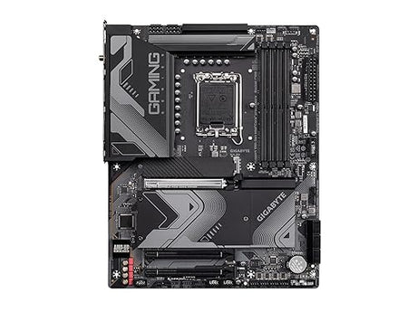 GIGABYTE Z790 Gaming X AX (LGA 1700/ Intel/ Z790/ ATX/ DDR5/ M.2/ PCIe 5.0/ USB 3.2 Gen2X2 Type-C/Intel Wi-Fi 6E/ 2.5GbE LAN/Q-Flash Plus/EZ-Latch Plus/Gaming Motherboard)