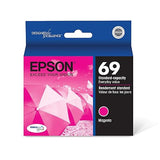 Epson T069320-S T069 DURABrite Ultra Magenta Ink Cartridge, Standard Capacity