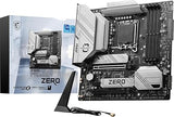 MSI B760M Project Zero Gaming Motherboard (Support 14th/13th/12th Gen Intel Processors, LGA 1700, DDR5, PCIe 5.0, M.2 Slots, 2.5Gbps LAN, USB 3.2 Gen2, Wi-Fi 6E, mATX) B760M PROJECT ZERO mATX