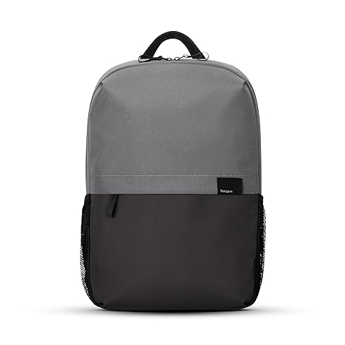 Targus Unisex Adult 15.6” Sagano EcoSmart Backpack (TBB636GL), Grey-Campus Grey - Campus 15.6" Targus 15.6” Sagano Ecosmart Campus Backpack (Tbb636gl)