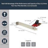 StarTech.com X4 PCI Express To SFF-8643 Adapter For PC