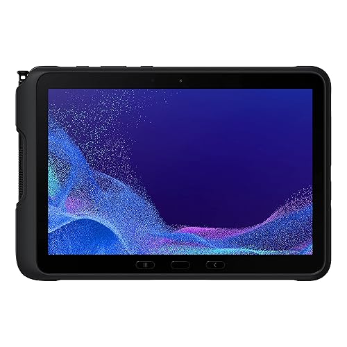 SAMSUNG Galaxy TabActive4 Pro 10.1” 64GB 5G Android Work Tablet, LTE Unlocked, 4GB RAM, Rugged Design, Sensitive Touchscreen, Long-Battery Life-for Workers, SM-T638UZKAN14, Black WiFi/LTE Unlocked 64GB Storage/4GB Flash Memory