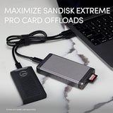 SanDisk Professional PRO-Reader SD and microSD - High Performance Card Reader for SD and MicroSD Cards - SDPR5A8-0000-GBAND, Gray