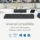 SD4781P EQ USB-C® & USB-A Dual 4K Docking Station with 100W Power Delivery