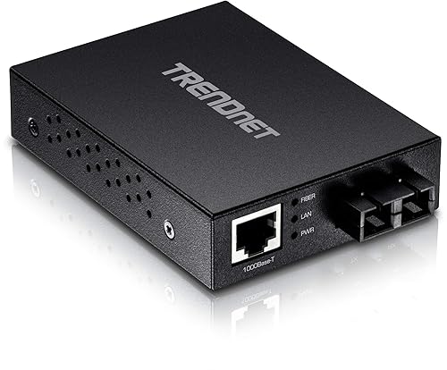 1000Base-T to 1000Base-Sx Multi-Mode Sc Fiber Converter