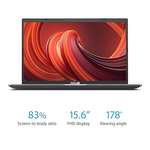 ASUS VivoBook 15 X515 Thin and Light Laptop, 15.6” FHD Display, Intel Core i5-1135G7, Intel UHD Graphics, 8GB DDR4 RAM, 512GB SSD, Fingerprint, Windows 11 Home, X515EA-DB55-CA