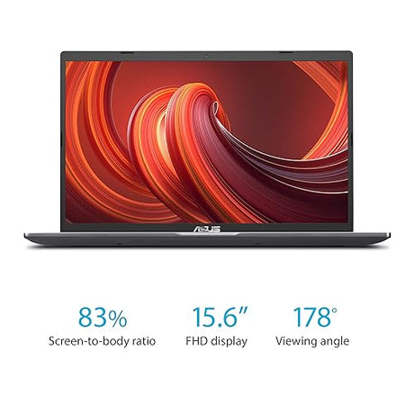 ASUS VivoBook 15 X515 Thin and Light Laptop, 15.6” FHD Display, Intel Core i5-1135G7, Intel UHD Graphics, 8GB DDR4 RAM, 512GB SSD, Fingerprint, Windows 11 Home, X515EA-DB55-CA