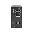 Black Box Ethernet Switch - 6 Ports - Manageable - TAA Compliant - 2 Layer Supported - Modular - Twisted Pair, Optical Fiber - Wall Mountable, DIN Rail Mountable - 1 Year Limited Warranty