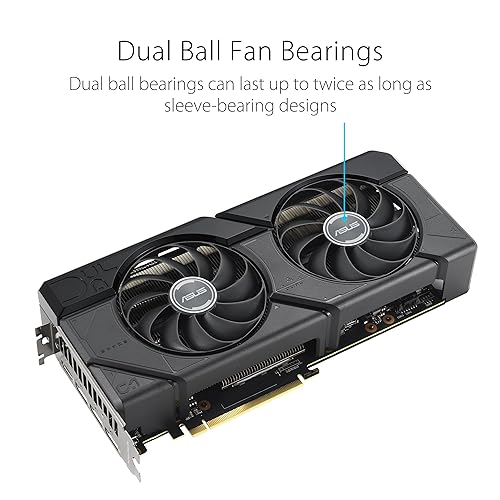 ASUS Dual RX7800XT O16G GDDR6X (PCIe 4.0, 12GB GDDR6X, HDMI 2.1, DisplayPort 2.1)