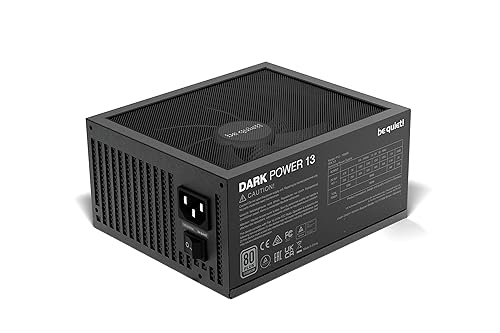 be quiet! Dark Power 13 1000W Quiet Performance Power Supply | 80 Plus Titanium Efficiency | ATX 3.0 | PCIe 5 | Modular | BN661