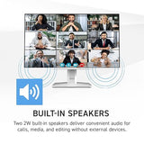 MSI PRO MP243W E14 24-inch IPS 1920 x 1080 (FHD) Computer Monitor, 144Hz, Adaptive-Sync, HDR Ready, HDMI, Display Port, VESA Mountable, Tilt, 4-Side Slim Bezel, 1ms, White