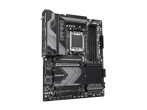 GIGABYTE X670 Gaming X AX V2 (AM5/ LGA 1718/ AMD/ X670/ ATX/ 5-Year Warranty/ DDR5/ PCIe 4.0 M.2/ PCIe 5.0/ USB 3.2 Gen1x2 Type-C/Wi-Fi 6E/ 2.5GbE LAN/Q-Flash Plus/PCIe EZ-Latch/Motherboard)