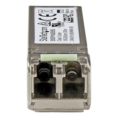 StarTech.com Juniper EX-SFP-10GE-SR Compatible SFP+ Module - 10GBASE-SR - 10GbE Multimode Fiber MMF Optic Transceiver - 10GE Gigabit Ethernet SFP+ - LC 300m - 850nm - DDM (EXSFP10GESRS) 300m (984ft) 10 Gbps Multi Mode Fiber