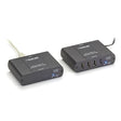Black Box Network - IC408A-R2-4 Port USB 2.0 Extender LAN Or Direct Co