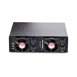 StarTech.com 4-Bay Backplane for U.2 Drives, Fits in a 5.25inch Bay, Mobile Rack Enclosure for 2.5inch U.2 (SFF-8639) NVMe SSDs, Includes Mini-SAS HD Cables/Removeable Trays (4U2525-SAS-BACKPLANE)