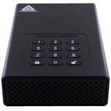 Apricorn Aegis Padlock 12 TB DT 256-bit Encrypted USB 3.0 Hard Drive (ADT-3PL256-12TB)