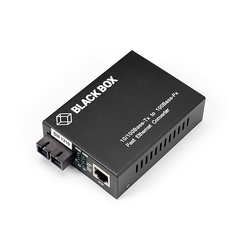 Black Box LHC212A MEDIA CONVERTER 10/100 ENET SM 1310NM 20KM SC