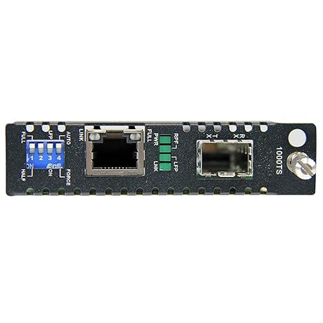 Startech.com Gigabit Ethernet Fiber Media Converter Card Module with Open Sfp Slot - 1 X Network (r Open SFP Gigabit LC (Module)